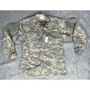 US Coat/SHIRT ARMY COMBAT UNIFORM Camouflage Men's Size Medium-Long NWT